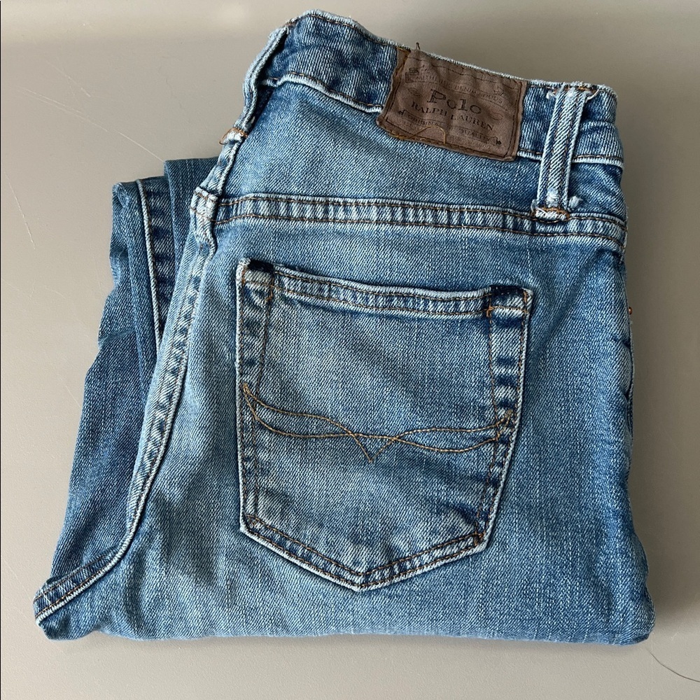 Polo Hampton Straight Jean Kids Size 14 *Flaw